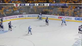 Cody Franson nails Mason Raymond