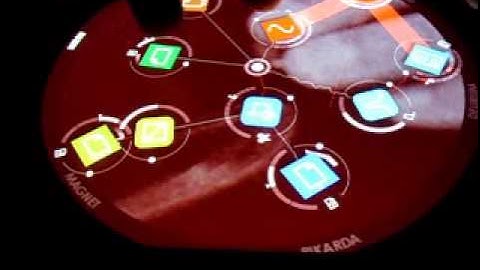 REACTABLE: Testing "Oliver Huntemann" app (Víctor Sánchez)