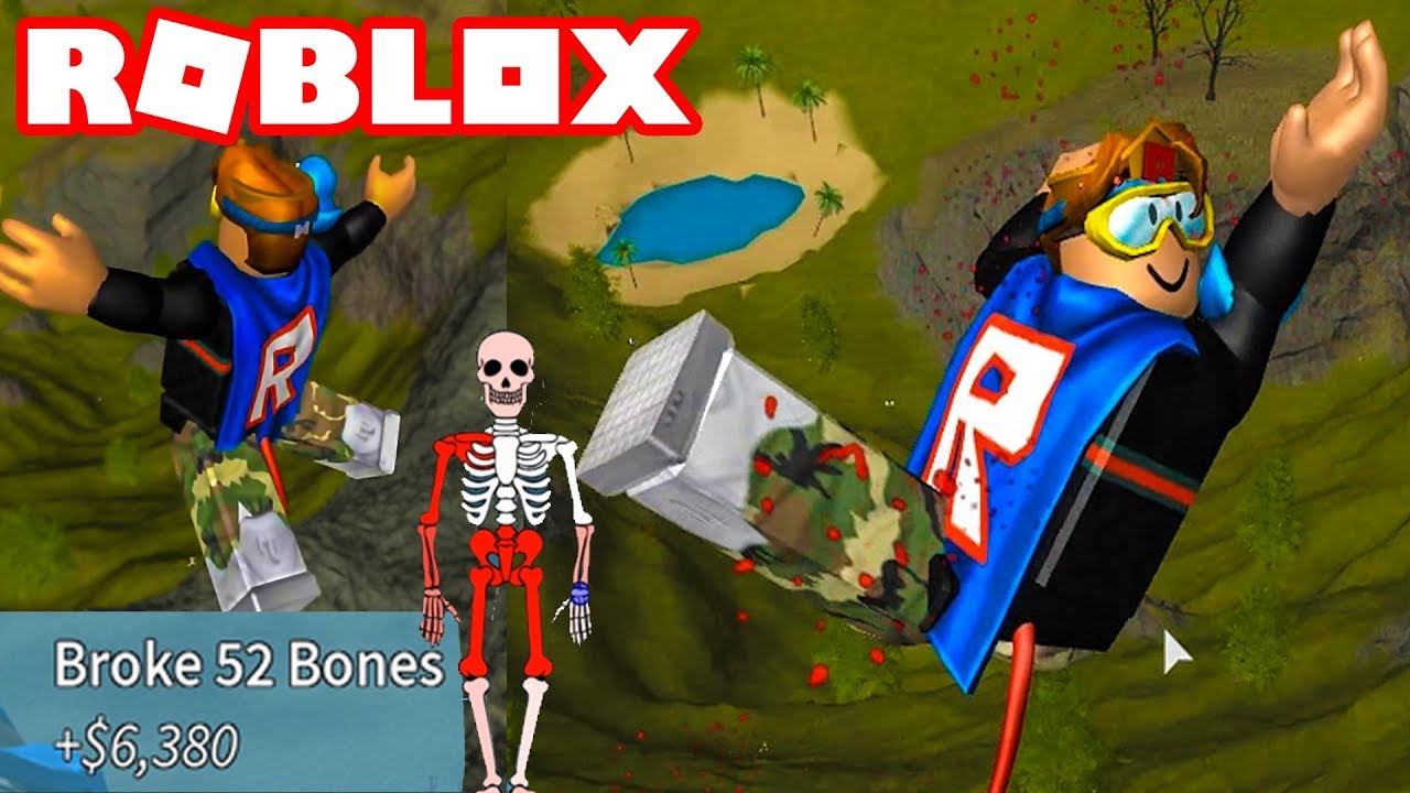 Roblox - QUEM QUEBRA MAIS OSSOS?? (Broken Bones IV) Family Gaming