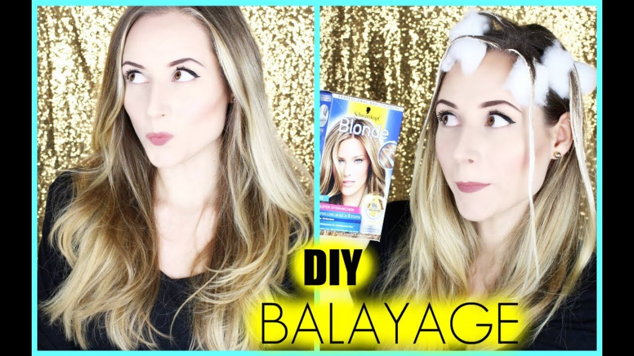 Diy Balayage Ombre Haare Selber Farben Auffrischen Lalalunia Youtube