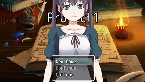 Live2D test with RPG maker MV