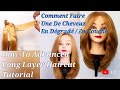 Tutorial / step by step / How to cut long layers hair /Réaliser une coupe de cheveux en couche