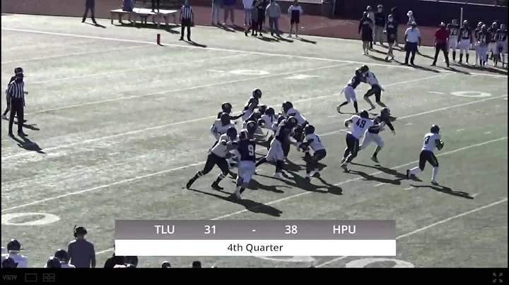 TLU Football Highlights from Bulldogs vs. Howard P...