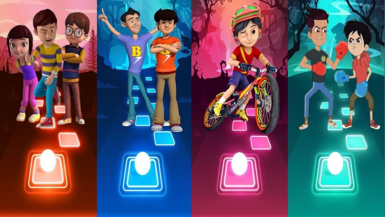 Rudra Vs Gattu Battu Vs Shiva Vs Chikoo and Bunty (New Video) - Tiles Hop EDM Rush