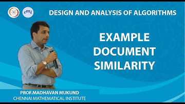 Example: Document similarity