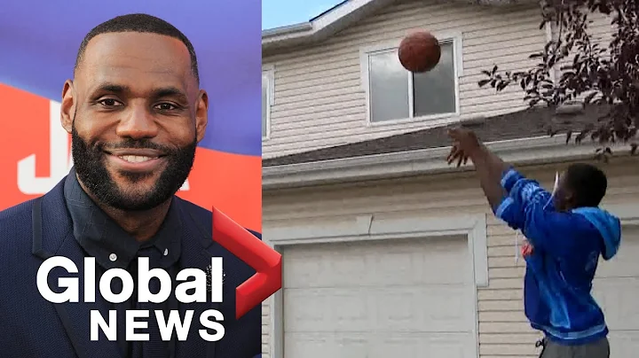Edmonton basketball player's story grabs attention of LeBron James