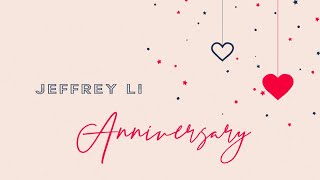 Jeffrey Li - Anniversary (Official Lyric Video)