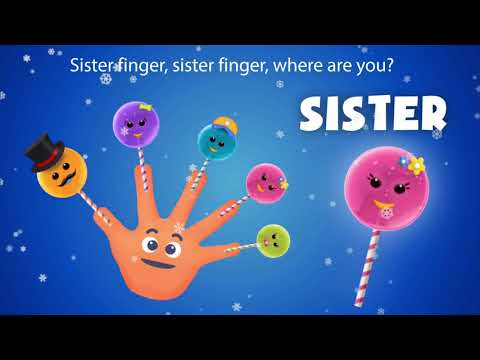 Lollipop Finger Family Songs | Cake Pop Finger Rhyme Song For Kids By qqkids