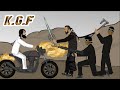 Kgf chapter 2 animation  rockey vs adheera fight  ni animation