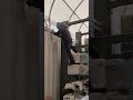 Welding Mounting Brackets to Shipping Container Canopy #shorts #shortsvideo #youtubeshortsvideo