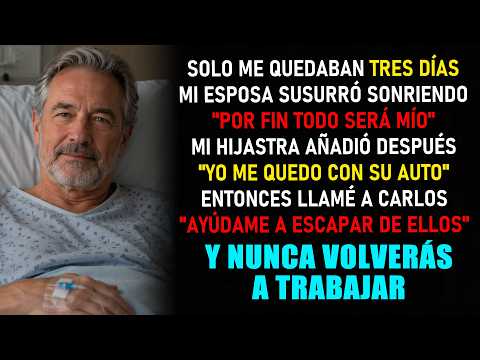 «Por fin… Tres días más y todo será mío», susurró mi esposa… Sin saber que yo la estaba escuchando.