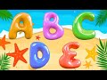 Summer Vacation ABC Song 🌴 Learn Letters from A to Z