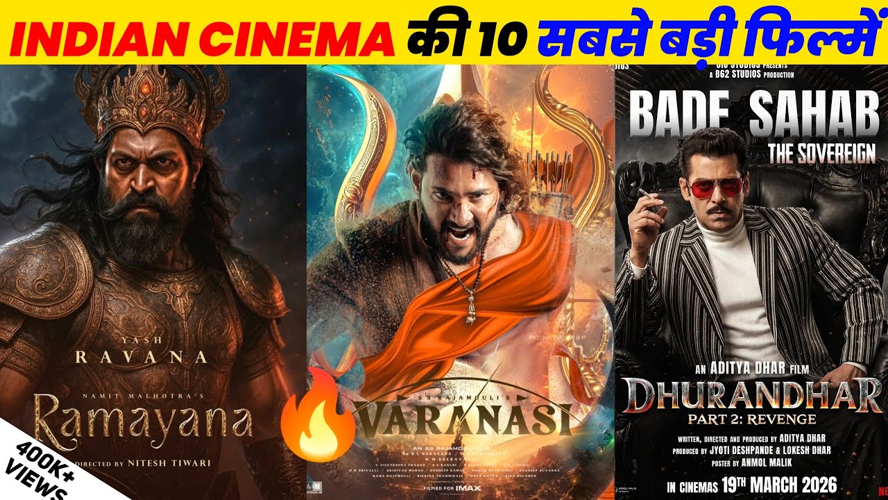 Top 10 Upcoming Biggest Indian Movies 2026-27 || Upcoming Biggest ...