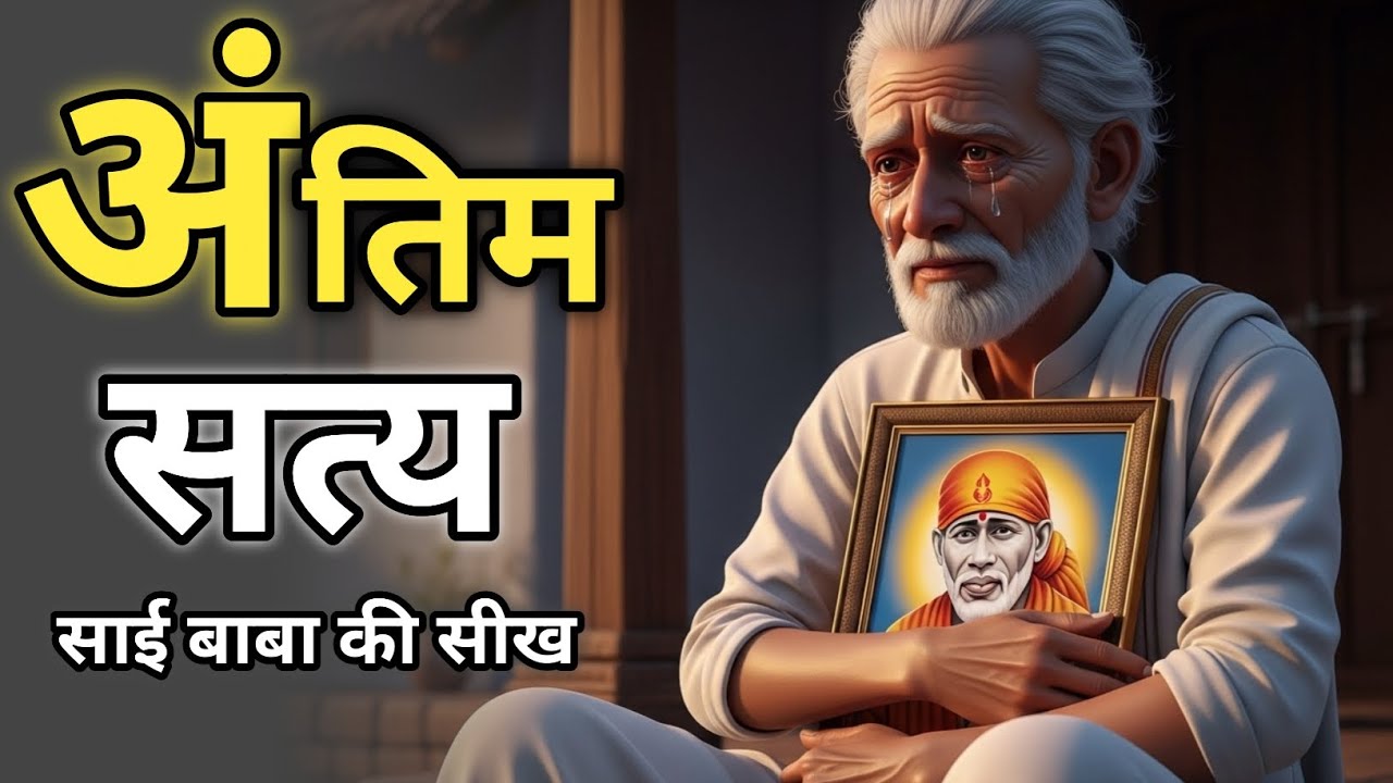 दुनिया साथ छोड़ दे पर साईं बाबा कभी हाथ नहीं छोड़ते | अंतिम सत्य | Emotional Sai Baba Story