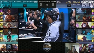 NA LCS Playoffs VOD Review - IMT vs TSM Game 1