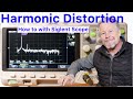How to measure Harmonic Distortion with Siglent Oscilloscope
