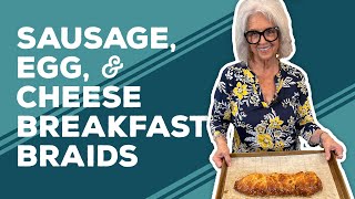 Love & Best Dishes: Sausage, Egg, and Cheese Breakfast Braids | Breakfast Pastry Ideas