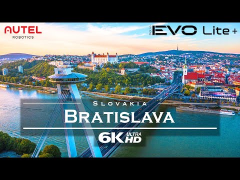 Bratislava, Slovakia ?? - by drone / Autel Evo Lite+ [8K]
