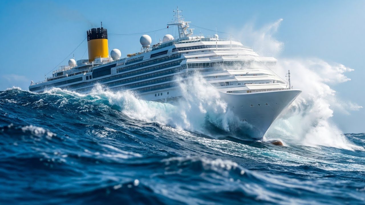 Luxury Cruise Caught in the World’s Deadliest Ocean Whirlpool