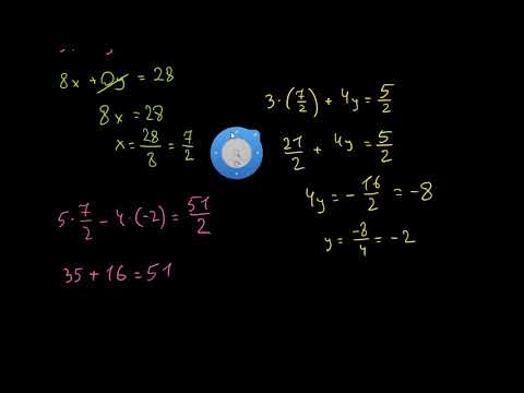 განტოლებათა სისტემების შეკრების ხერხით ამოხსნა (ძველი)