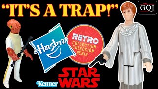 Hasbro’s Dark Side - STAR WARS Mon Mothma Retro Figure Trap!