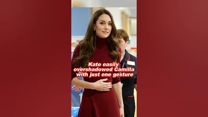 Kate easily overshadowed Camilla with just one gesture #fyp #foryou #royal #kate