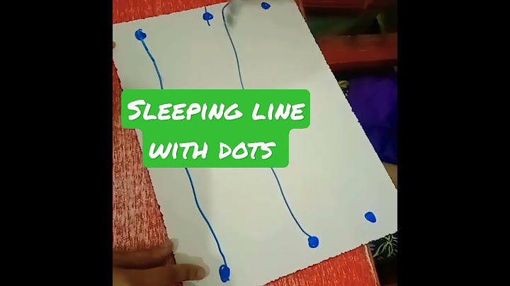 how to draw sleeping line #sleeping line #dot to dot joining #autism