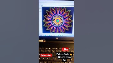 Diwali Rangoli 🪔#shorts #diwali #mahadev #python #programming #short #durgapuja