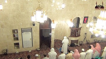 عشائية مرئية خاشعة || القارئ عبدالله السمرقندي || 12شعبان 1435هـ
