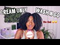 Cream Only Wash N Go - Ya'll love this damn CREAM and I see why!!!! SHOOK!!!