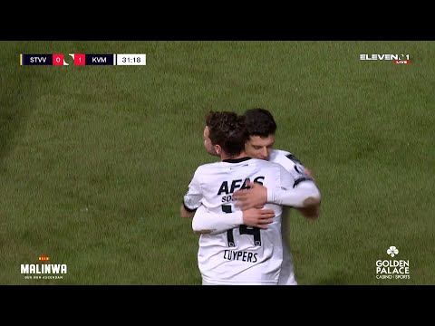 Goal Hugo Cuypers vs STVV (0-1)