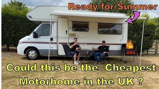 HOW MUCH HAS THIS MOTORHOME COST? IS IT THE CHEAPEST IN THE UK ?