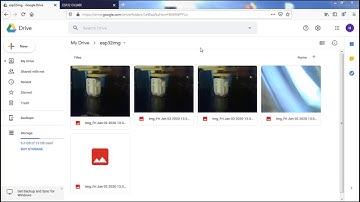 ESP32-CAM: Uploading images to Google Drive