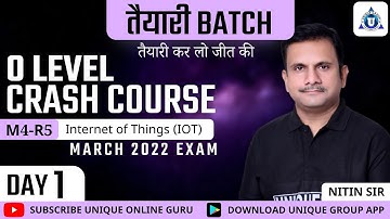 O level Exam 2022 | Target  26 march #olevel  M4:R5 IOT |#m4r5 #IOT Crash course | Day -01
