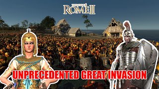 The Roman Legion Resisted The Invasion Of The Egyptian Legion - Total War Rome 2 Cinematic Battle