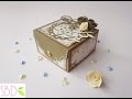 Scatolina porta regalo Natalizia - Christmas Gift Box diy