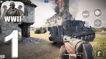 World War Heroes WW2 FPS PVP Gameplay Walkthrough Part 1 (IOS/Android)
