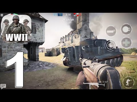 World War Heroes WW2 FPS PVP Gameplay Walkthrough Part 1 (IOS/Android)