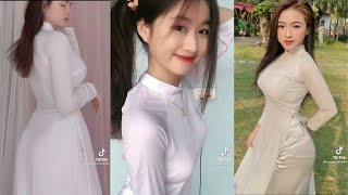 Nữ Sinh Áo Dài Biến Hình_Tik Tok Gái Xinh Cute Việt Nam P_2