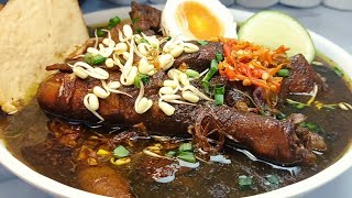 NO LESS DELICIOUS, THIS EAST JAVA TYPICAL RAWON AYAM KAMPUNG RECIPE | PROCESSED KAMPUNG CHICKEN