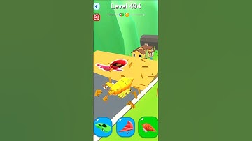 Shape Shifting All Levels Gameplay Walkthrough Car Halicaptor Motorcycle cycle #level#494