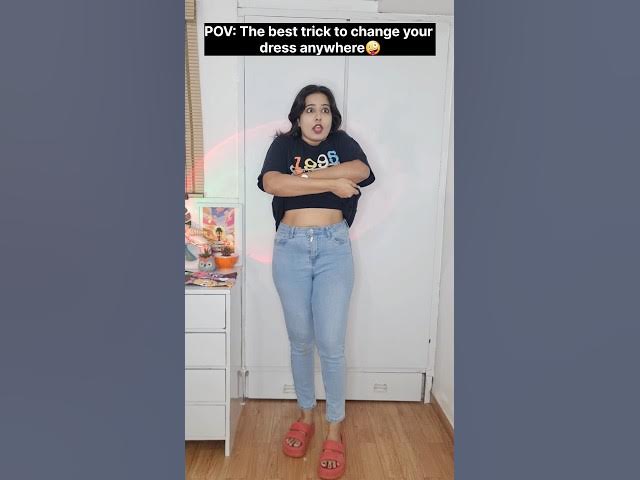 "Now I can change my t-shirt wherever I want." 😉😂😜 #relatable #comedy #funny #shorts