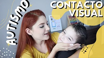 ¿Puede un niño pequeño con autismo mantener un buen contacto visual?