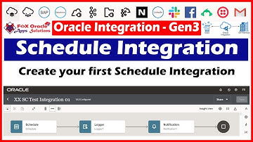 12. Create your first Schedule Integration in OIC | OIC Tutorials | OIC Gen 3