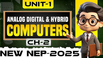 Classification of Computers | Analog, Digital & Hybrid | B.Sc Computer Science Fy | Sem 1 NEP 2025