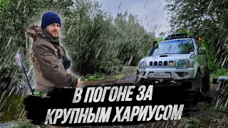 В ПОГОНЕ ЗА КРУПНЫМ ХАРИУСОМ