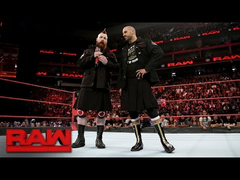 Cesaro &amp; Sheamus lash out at the WWE Universe: Raw, May 1, 2017
