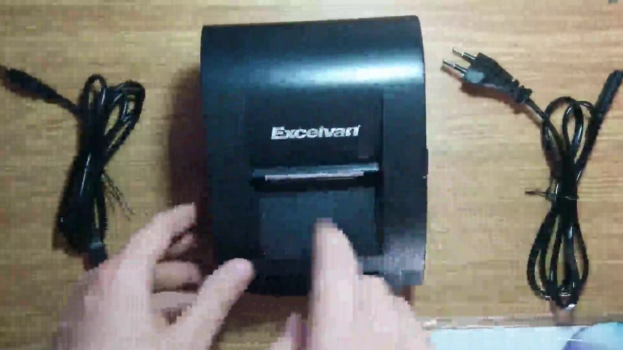 Excelvan Impresora Térmica de Punto Recibo y Factura, Buena para una  oficina pequeña - YouTube