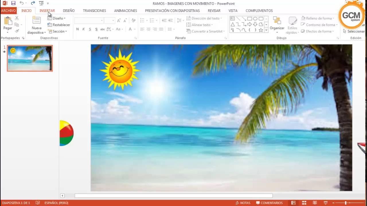 Como poner audio en Power Point fácil YouTube