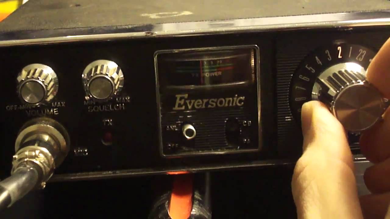 Eversonic CB Radio (Late 1970's) YouTube